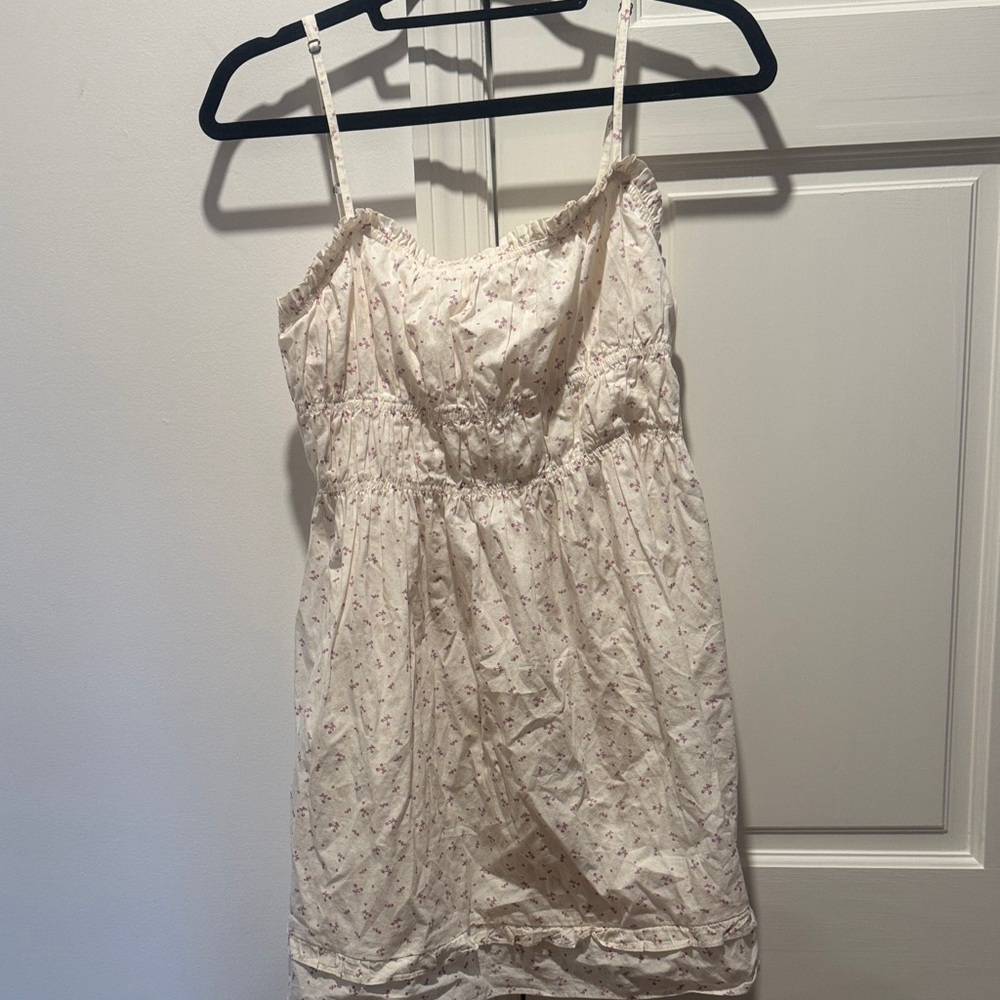 Free People Cream Mini Dress Sz small